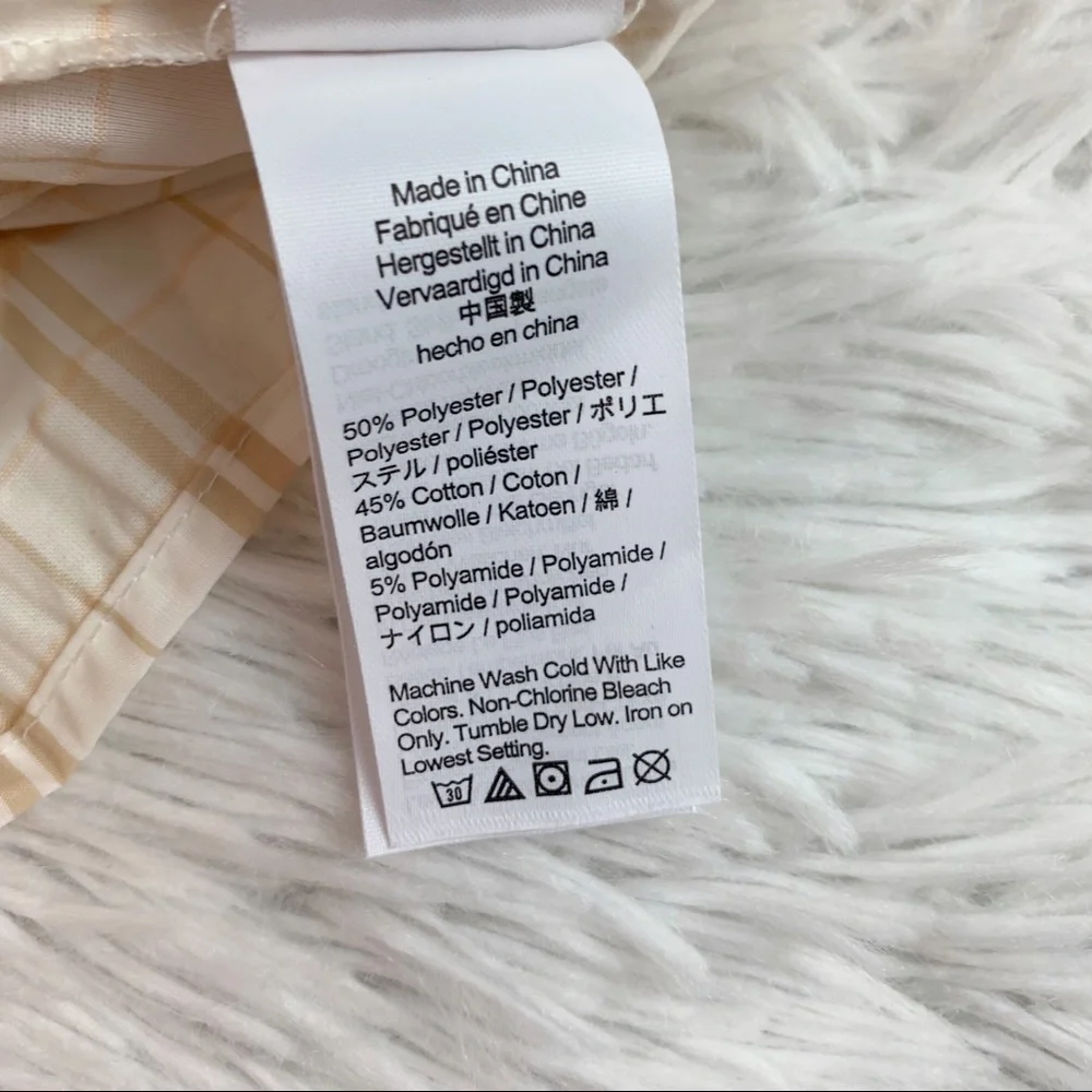 J. Crew poly cotton